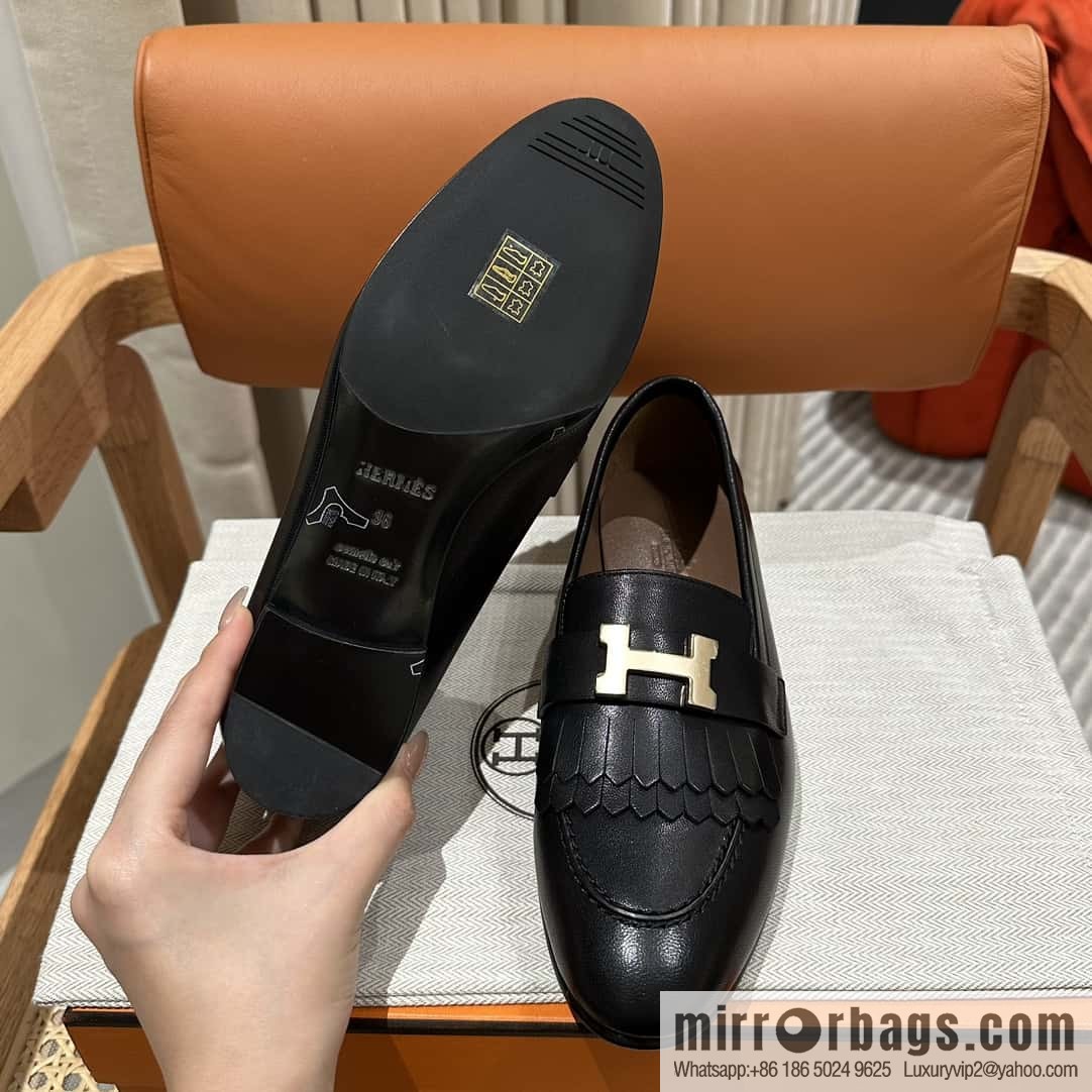 Hermès H Classic Loafers