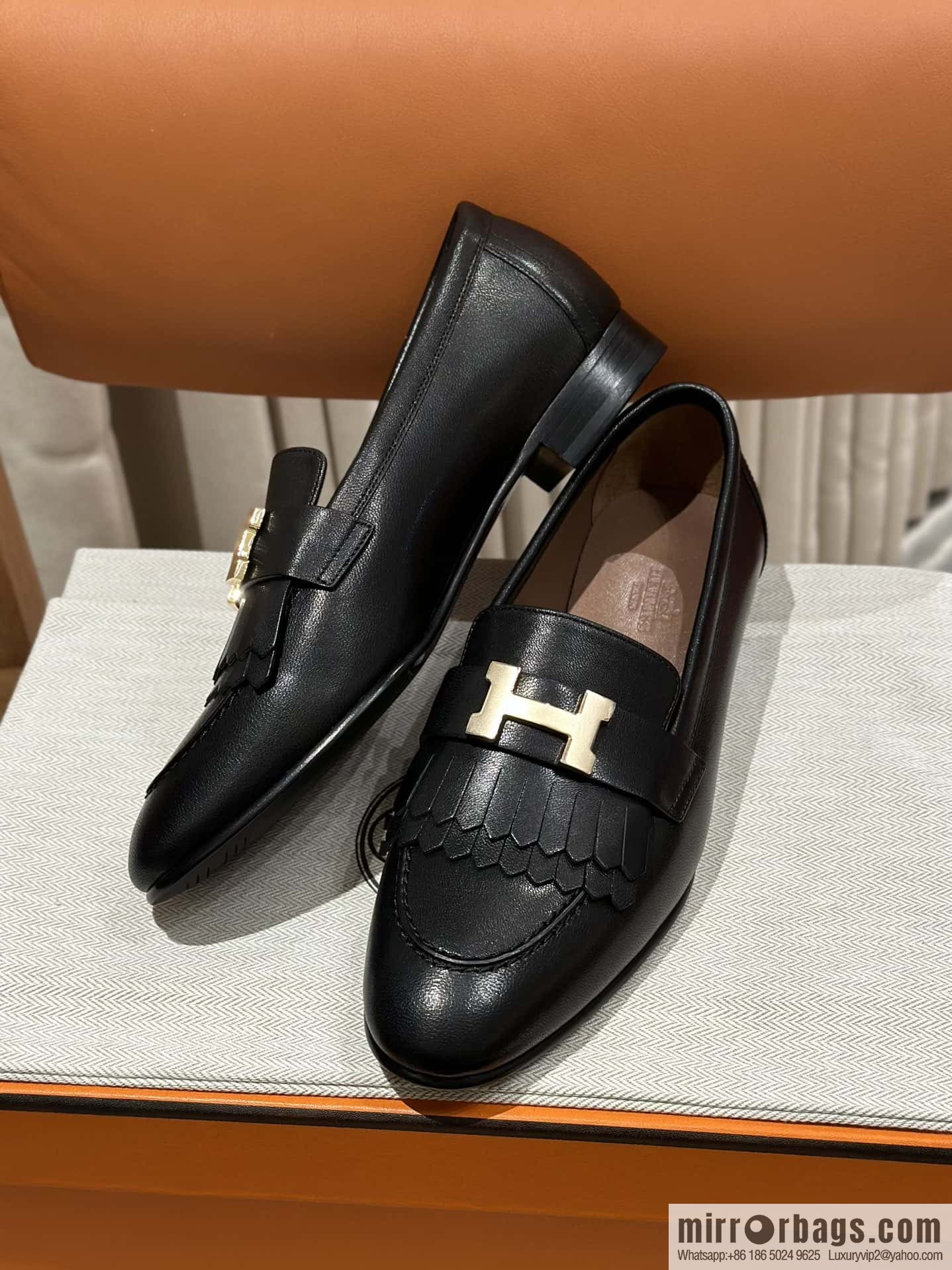 Hermès H Classic Loafers