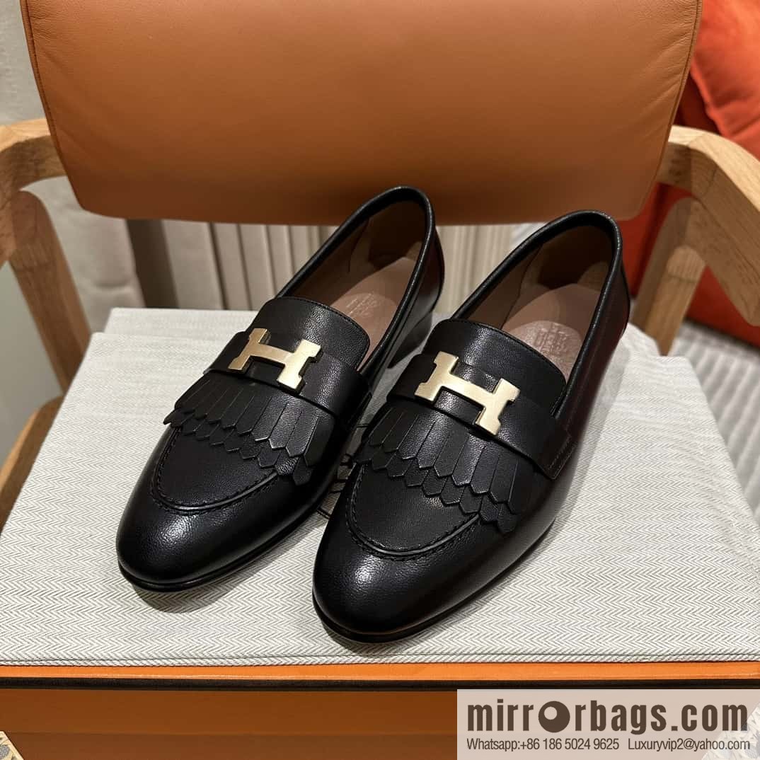 Hermès H Classic Loafers