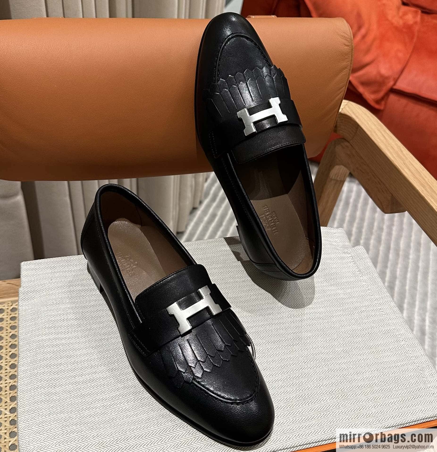 Hermès H Classic Loafers