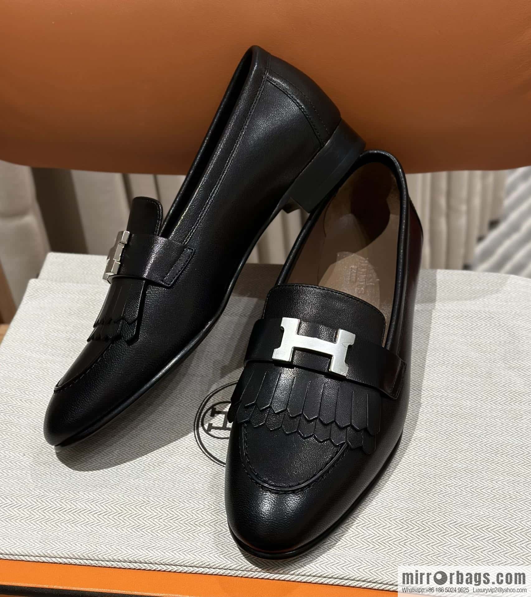 Hermès H Classic Loafers