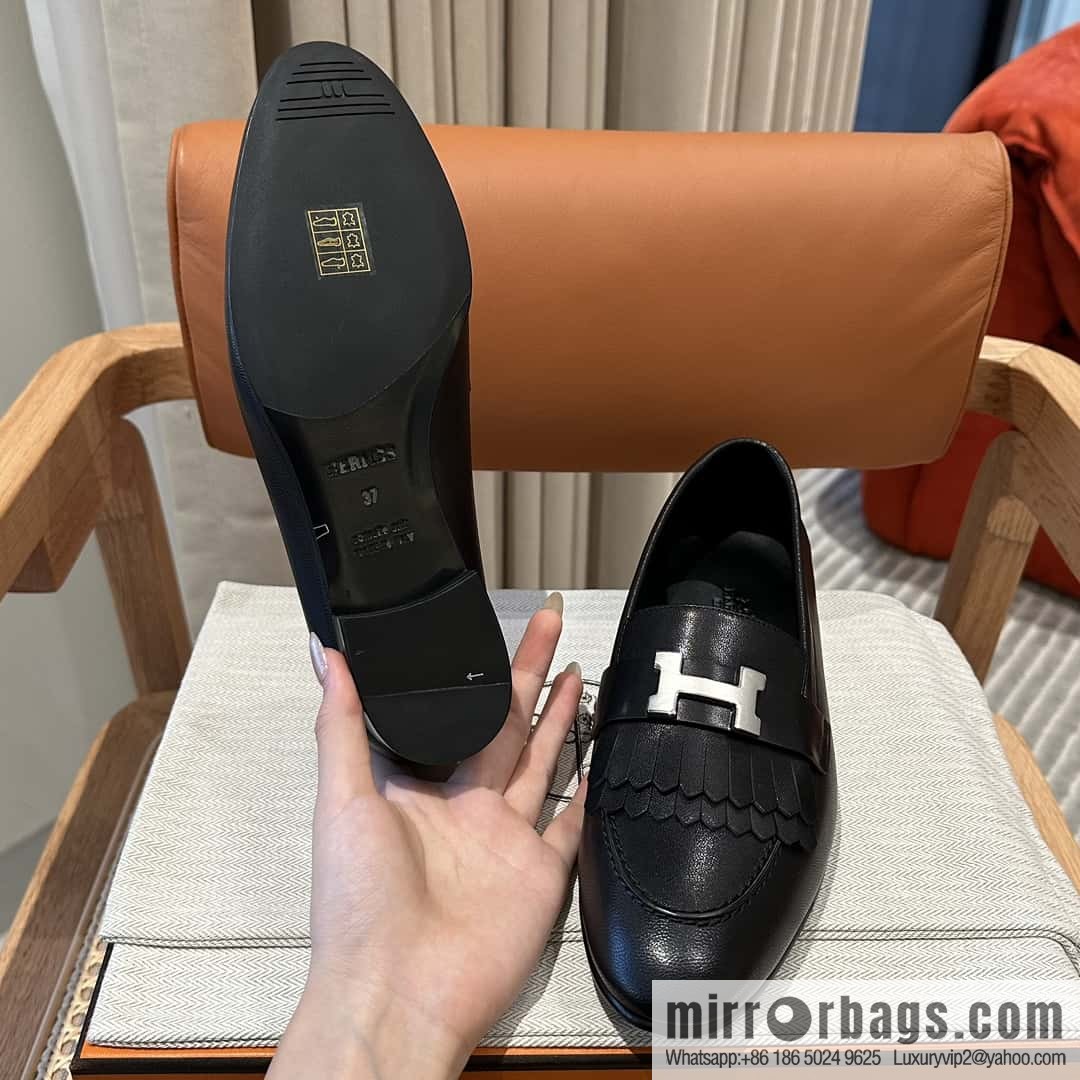 Hermès H Classic Loafers