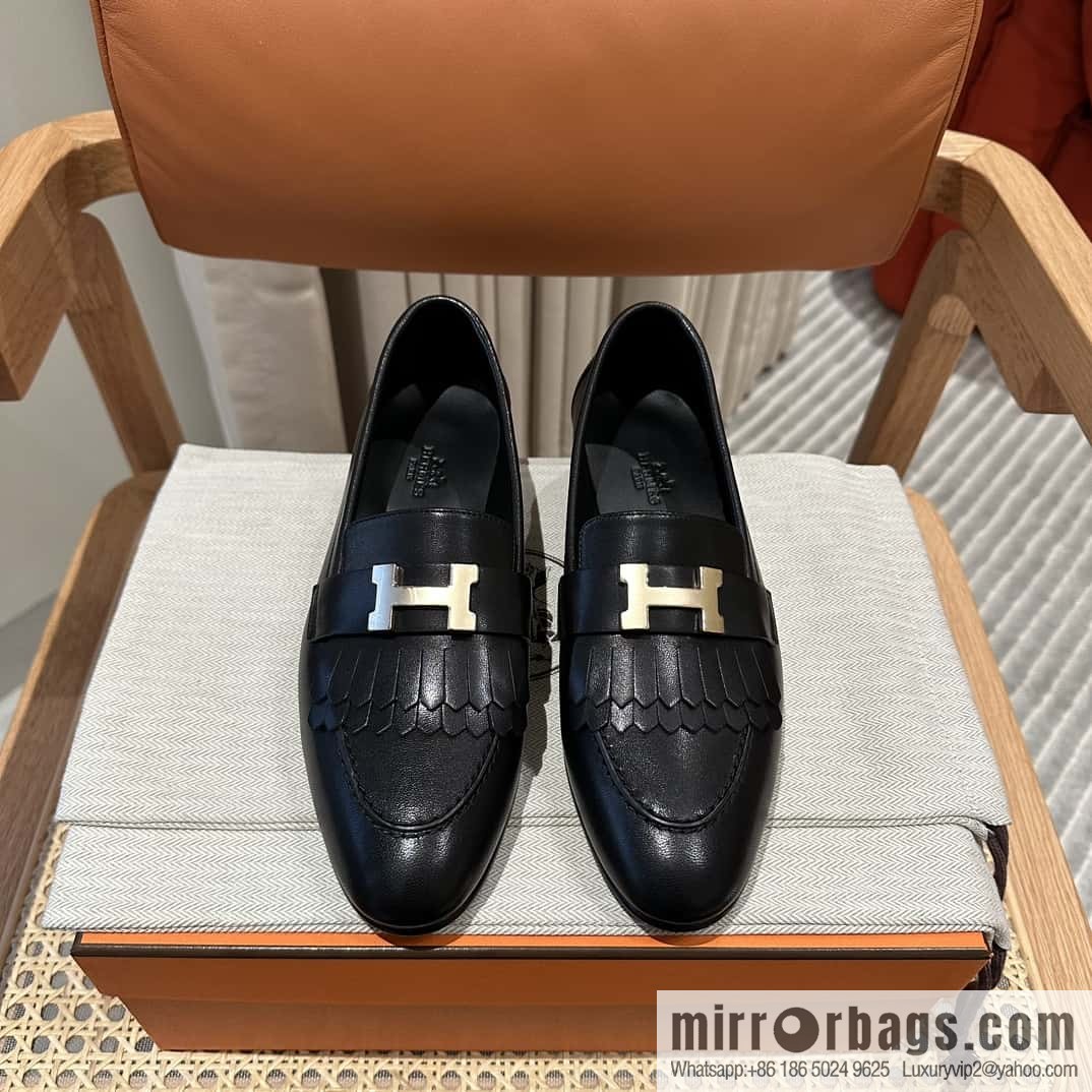 Hermès H Classic Loafers