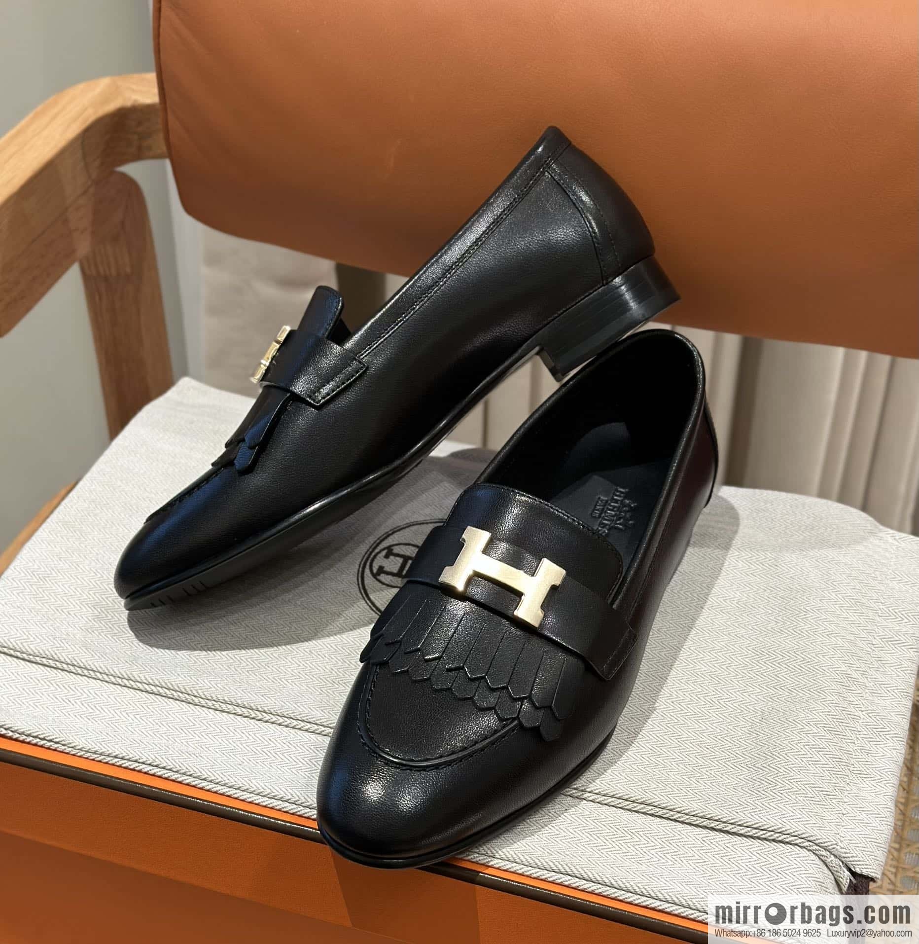 Hermès H Classic Loafers