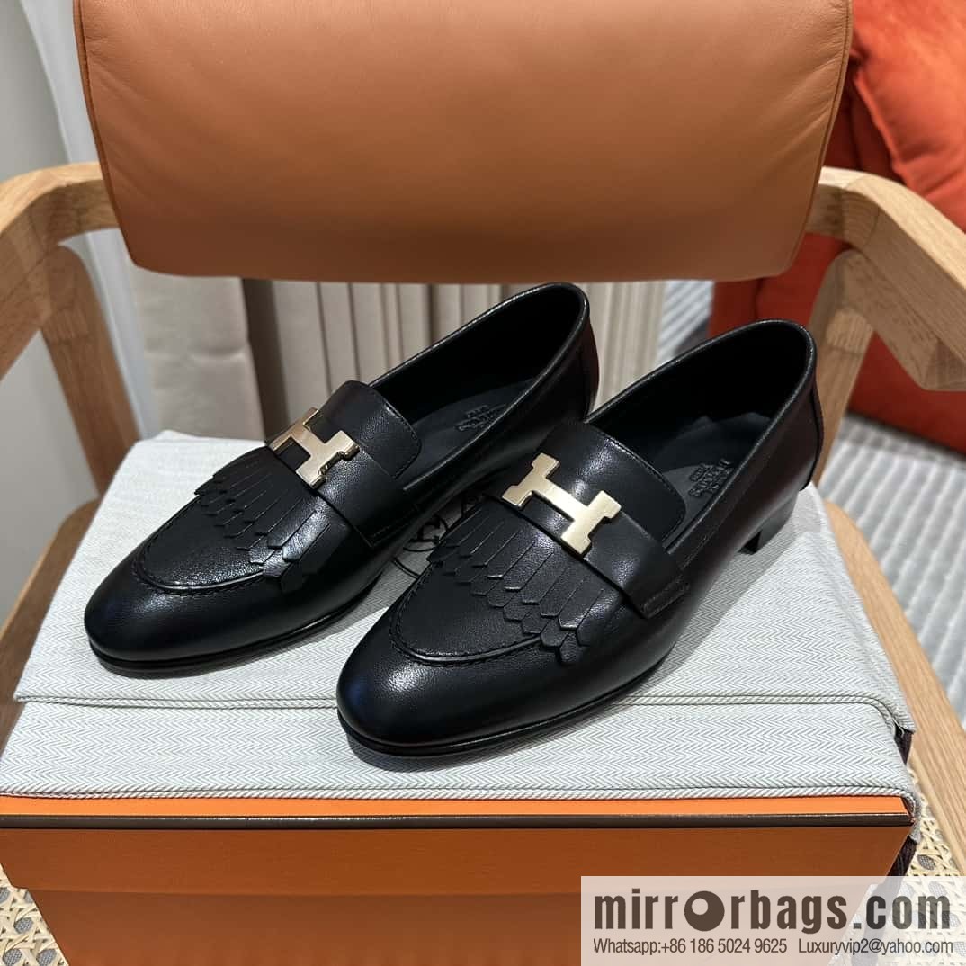 Hermès H Classic Loafers