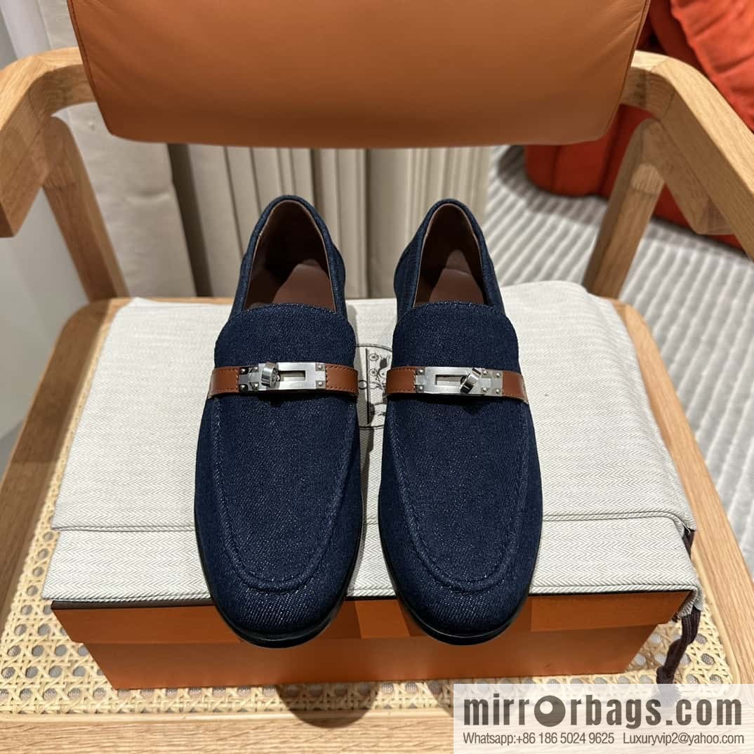 Hermès H Classic Loafers