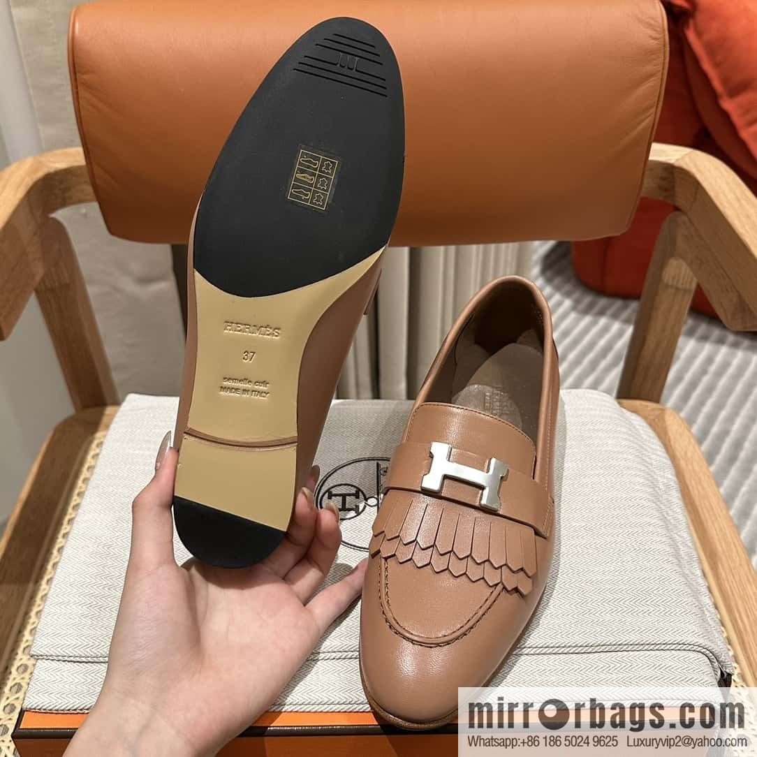 Hermès H Classic Loafers
