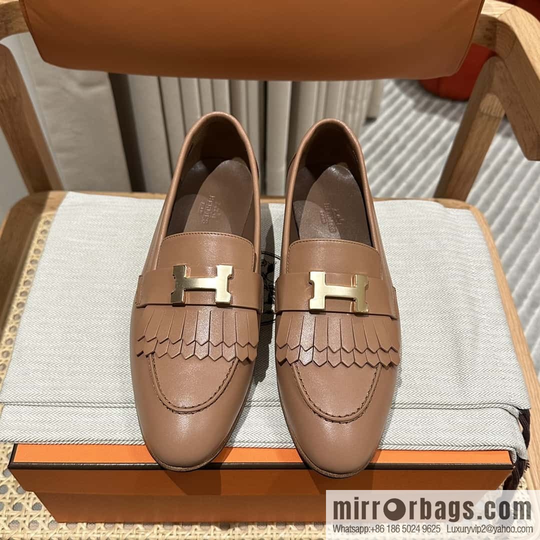 Hermès H Classic Loafers