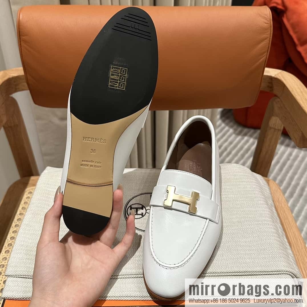 Hermès H Classic Loafers