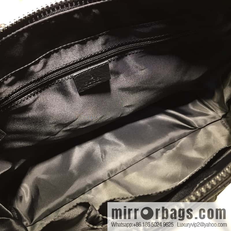 GUCCI nylon briefcase 387067g pressed cloth