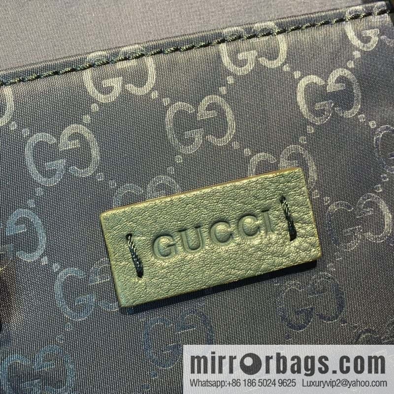 GUCCI nylon briefcase 387067g pressed cloth