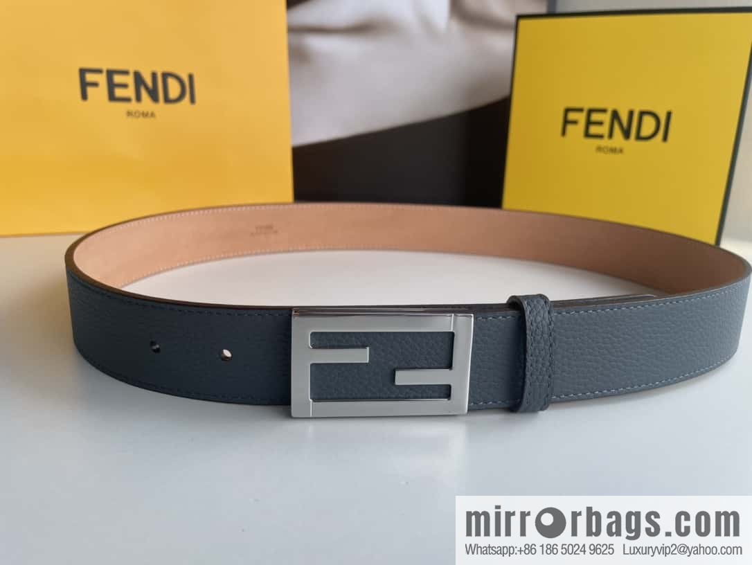 Fendi, Italian craft 3.5cmFF belt