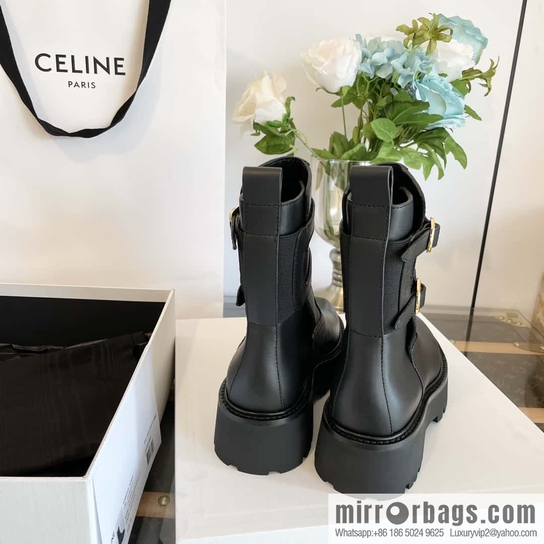 CELINE platform locomotive boots