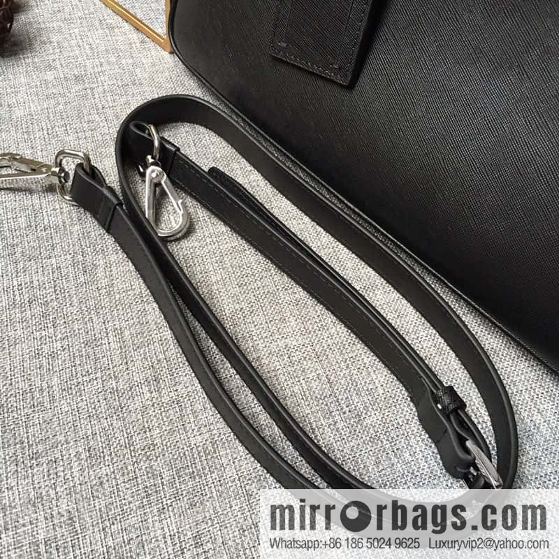 PRADA slim briefcase 0368 black