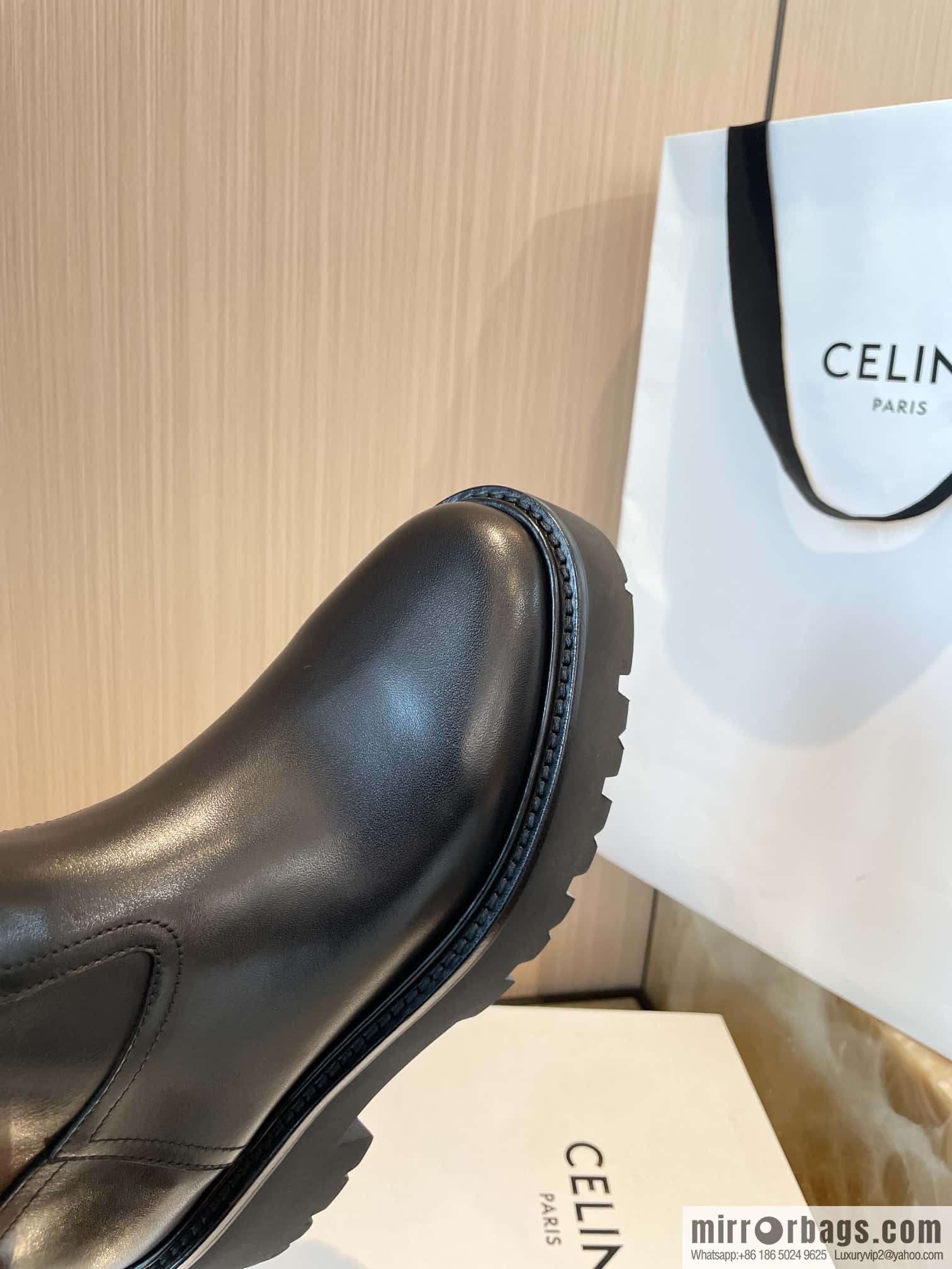 CELINE Autumn/Winter Platform Long Knight Boots