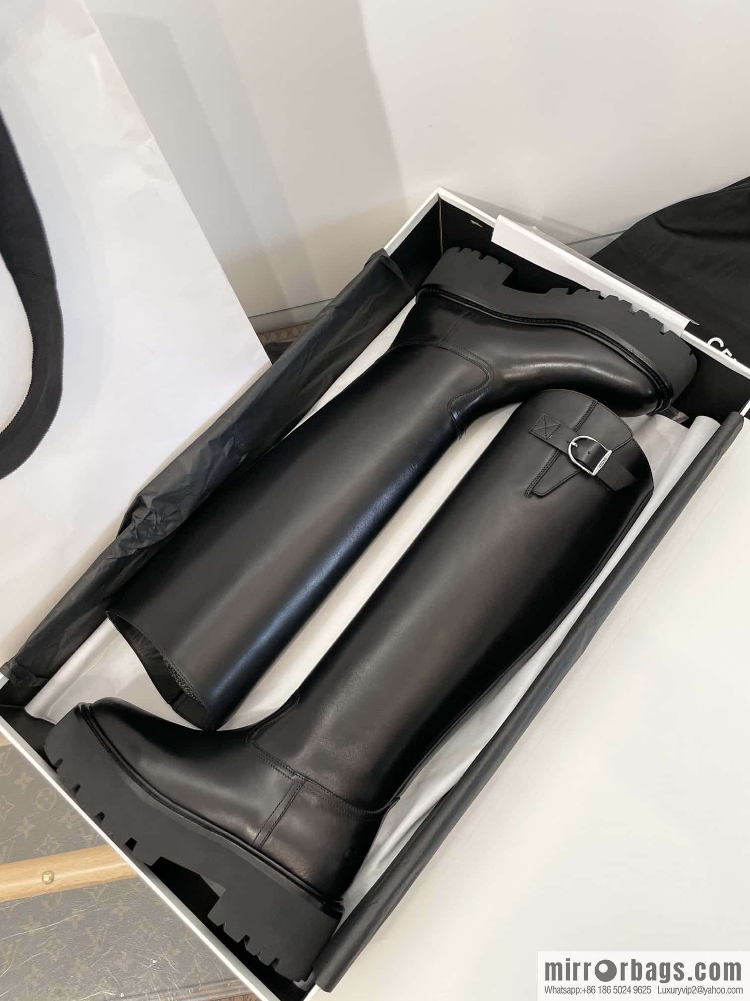 CELINE Autumn/Winter Platform Long Knight Boots