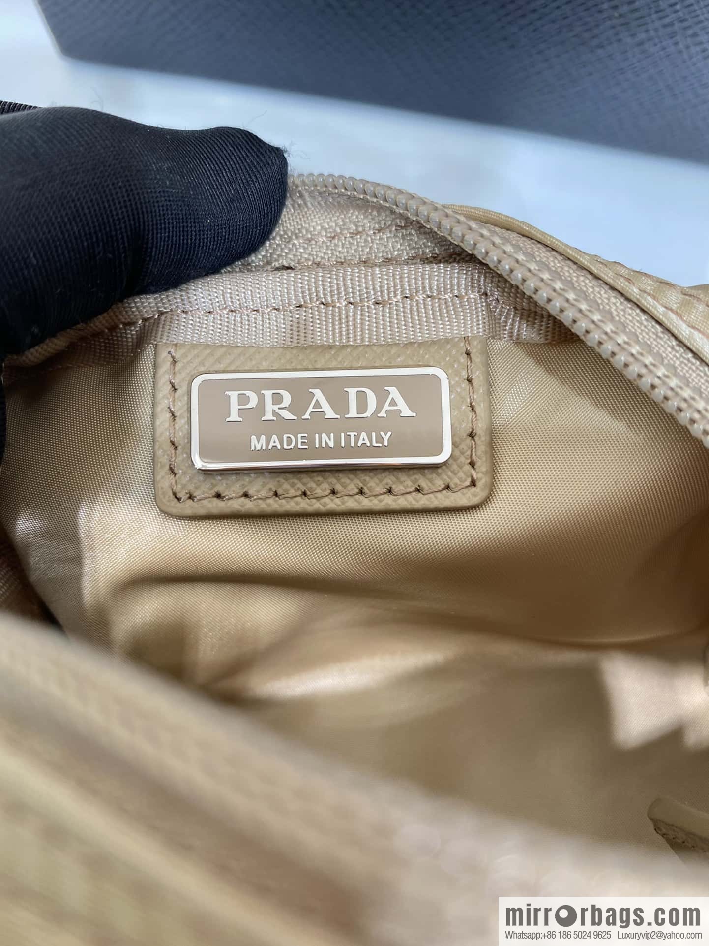 PRADA Re-Nylon Recycled Nylon Small Hand Bag 1NA339