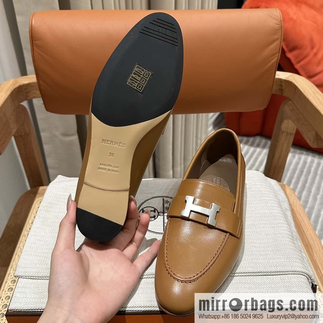 Hermès H Classic Loafers