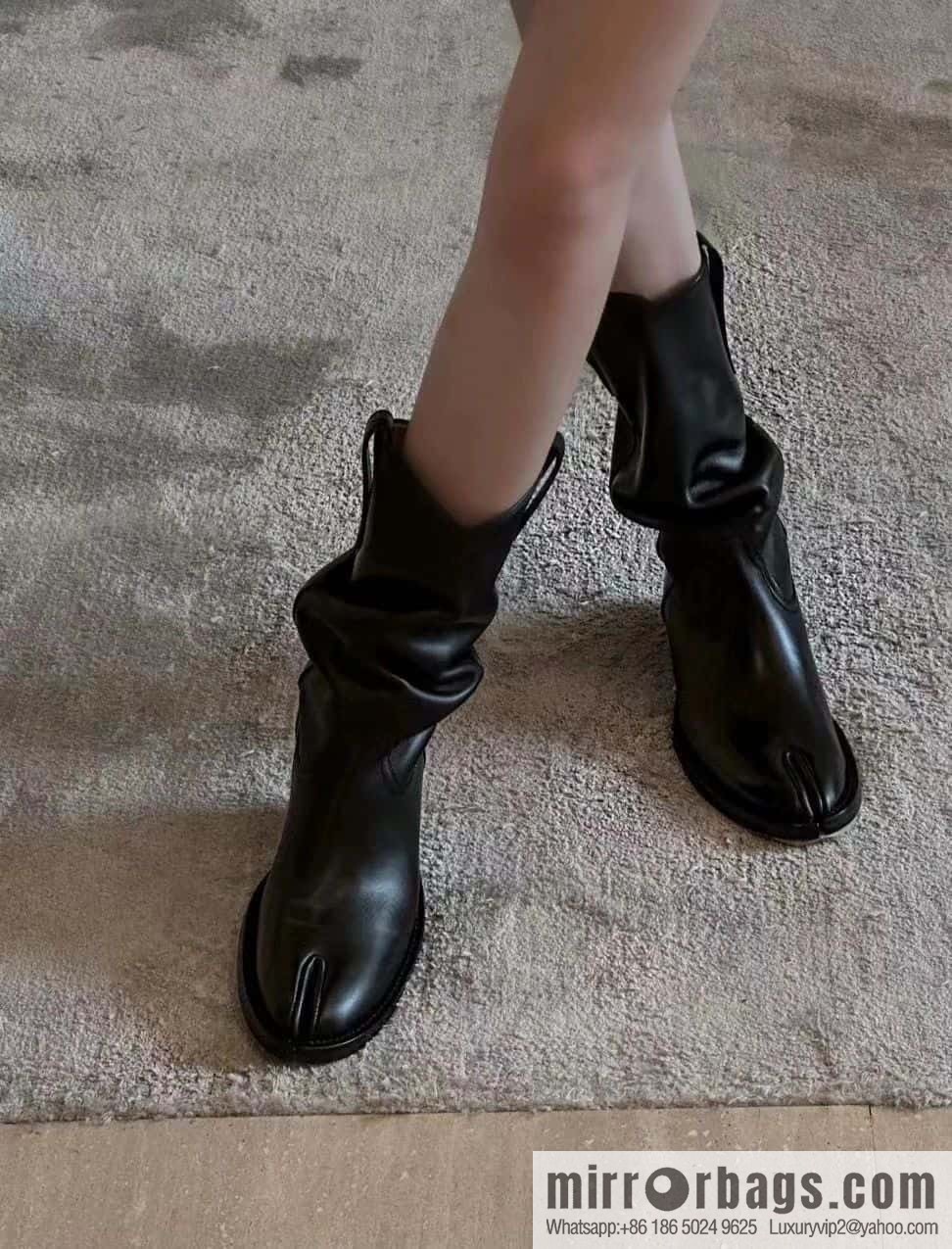 Maison Margiela Split-toed Western Cowboy Boots