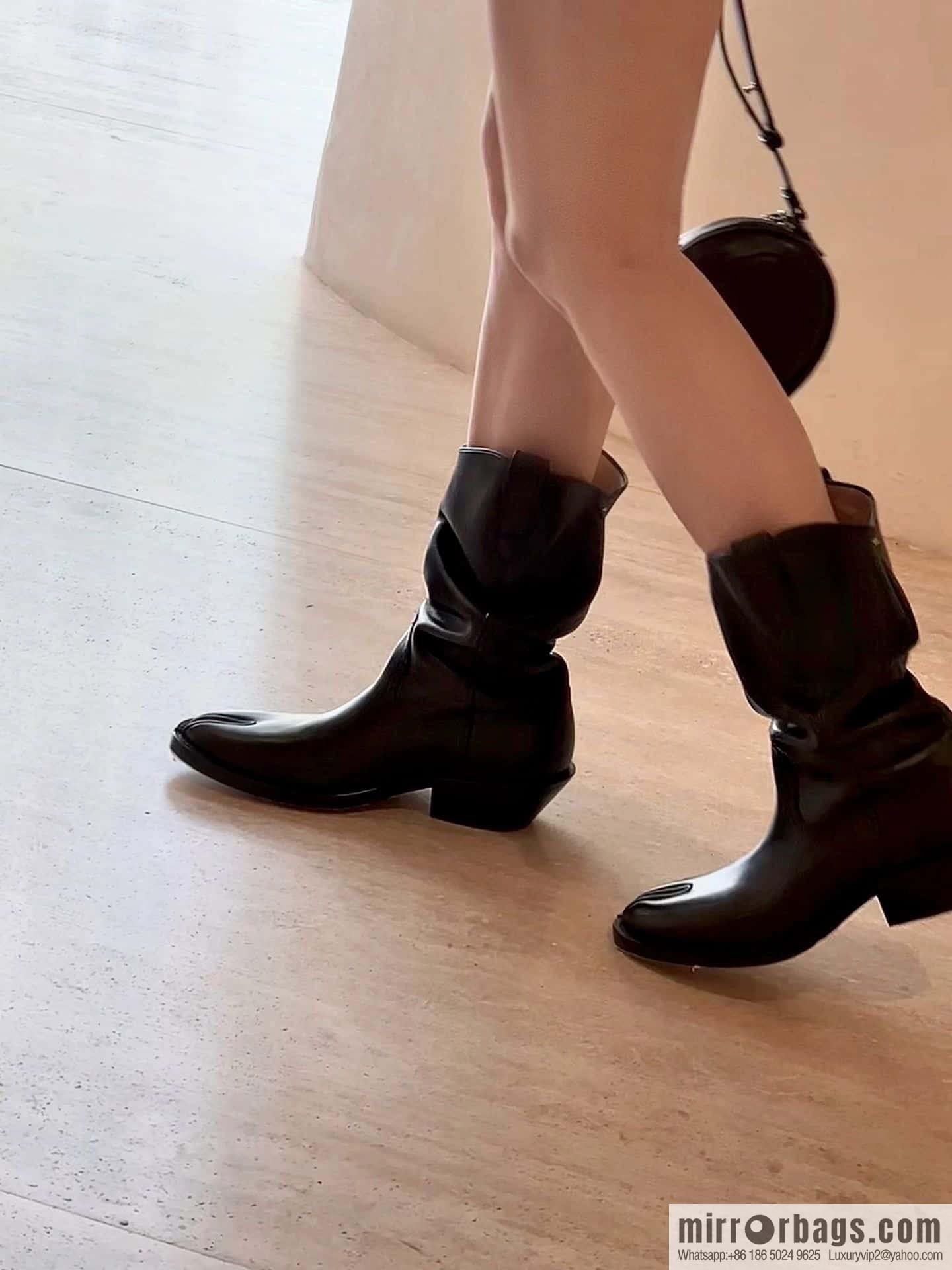 Maison Margiela Split-toed Western Cowboy Boots