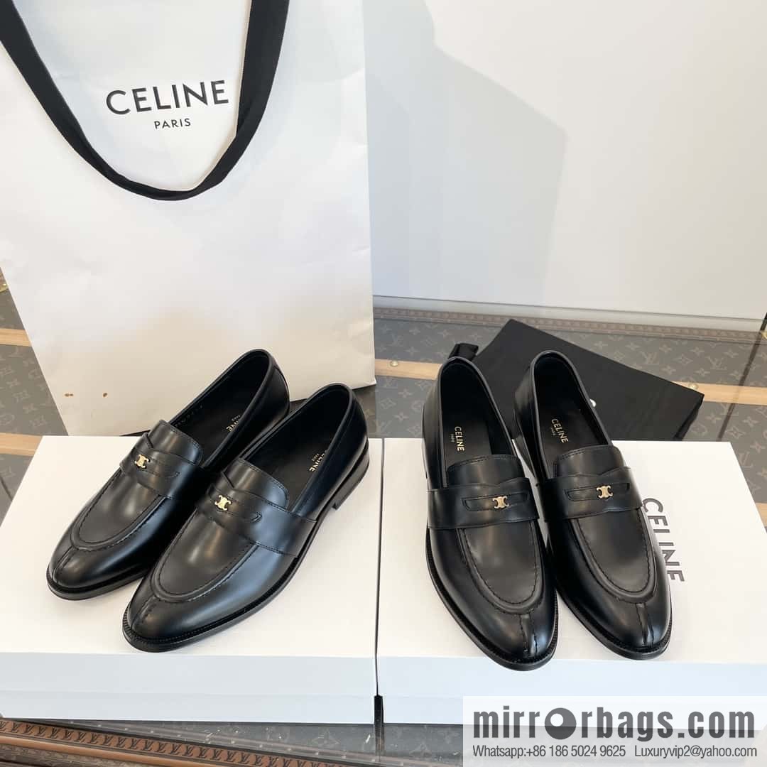 CELINE Small Arc de Triomphe Loafers