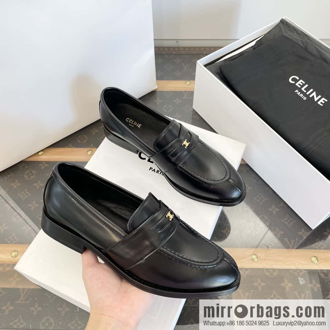CELINE Small Arc de Triomphe Loafers