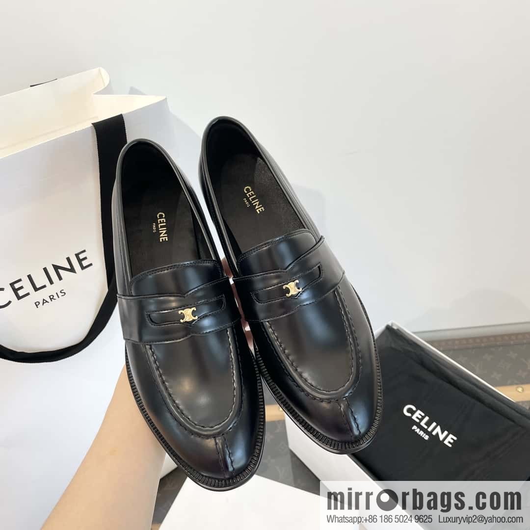 CELINE Small Arc de Triomphe Loafers