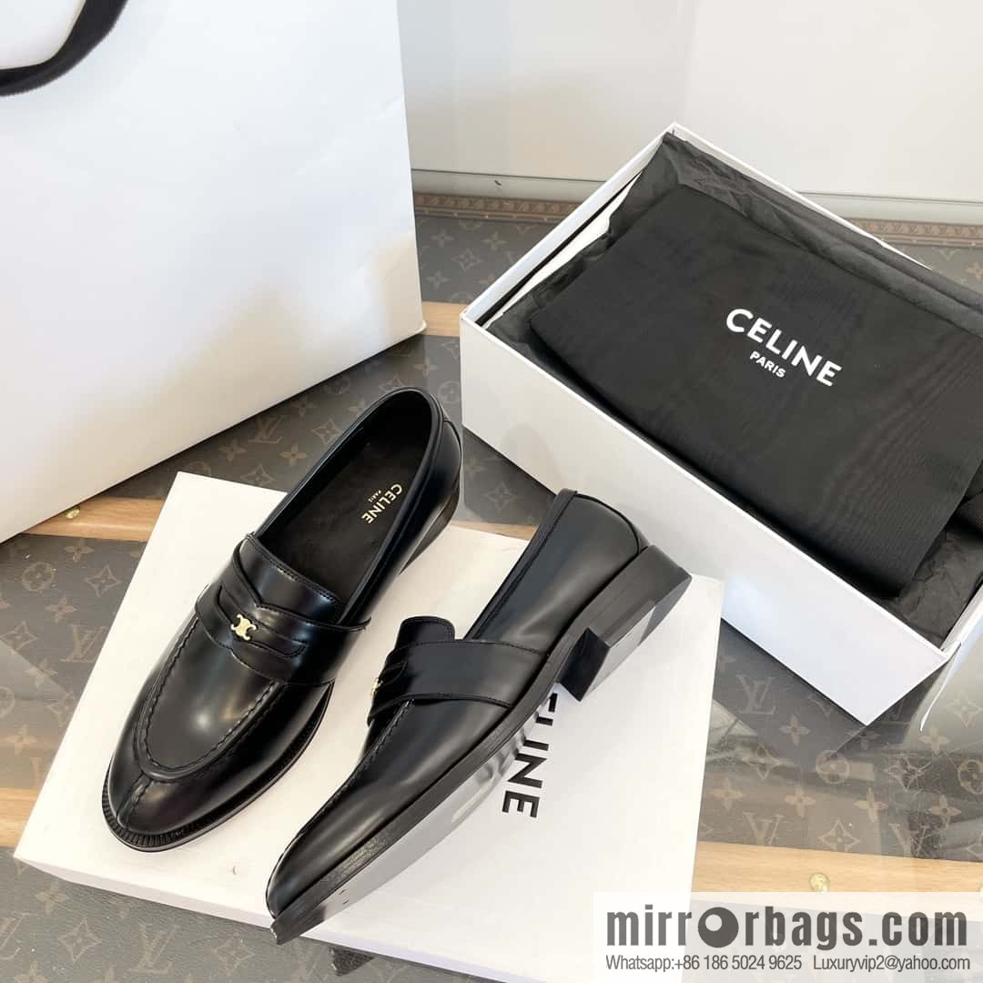 CELINE Small Arc de Triomphe Loafers