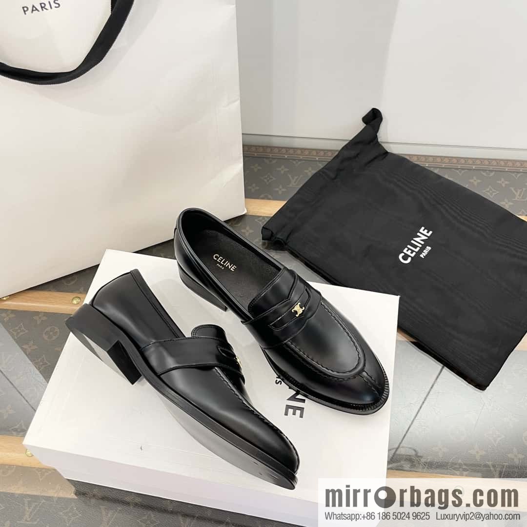 CELINE Small Arc de Triomphe Loafers