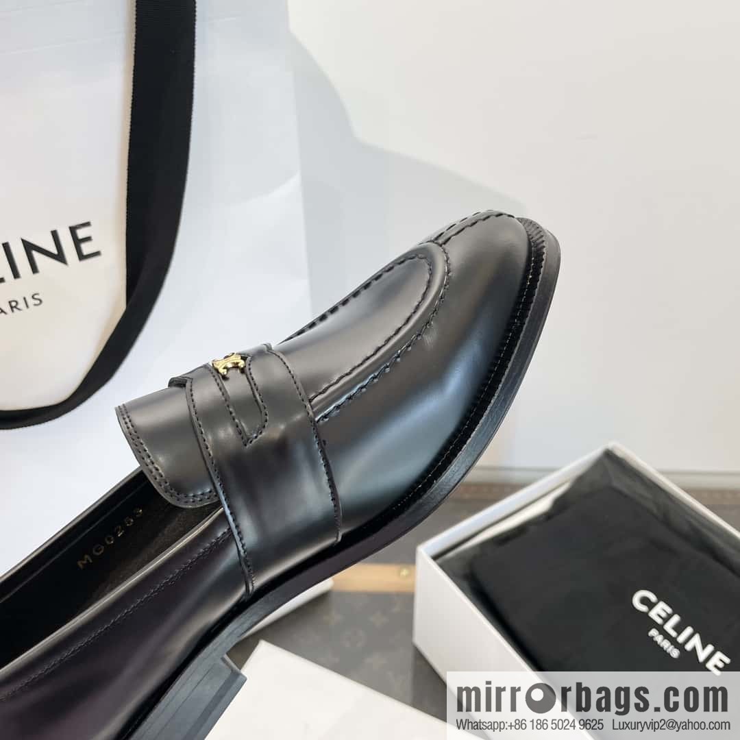 CELINE Small Arc de Triomphe Loafers