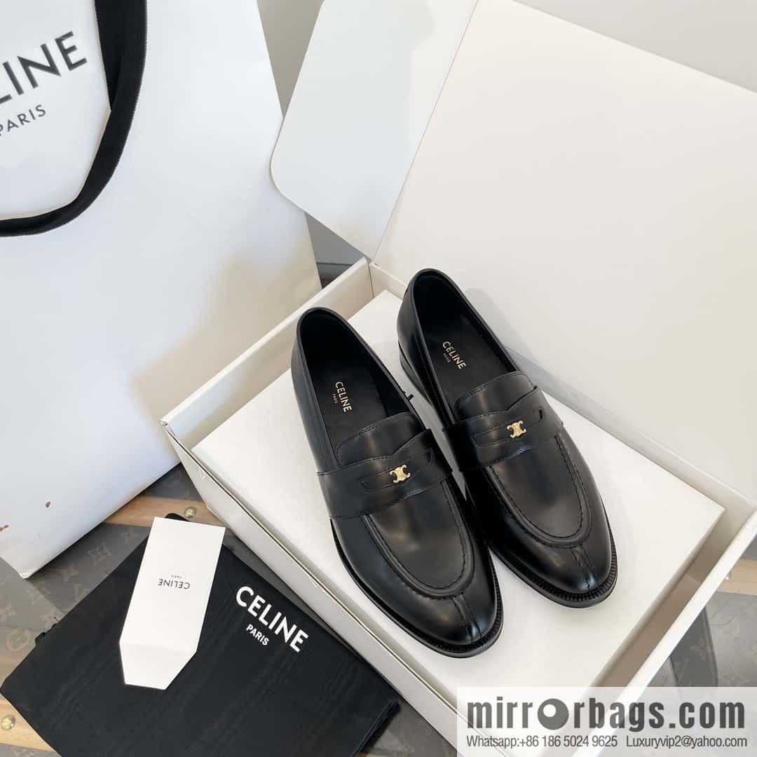 CELINE Small Arc de Triomphe Loafers