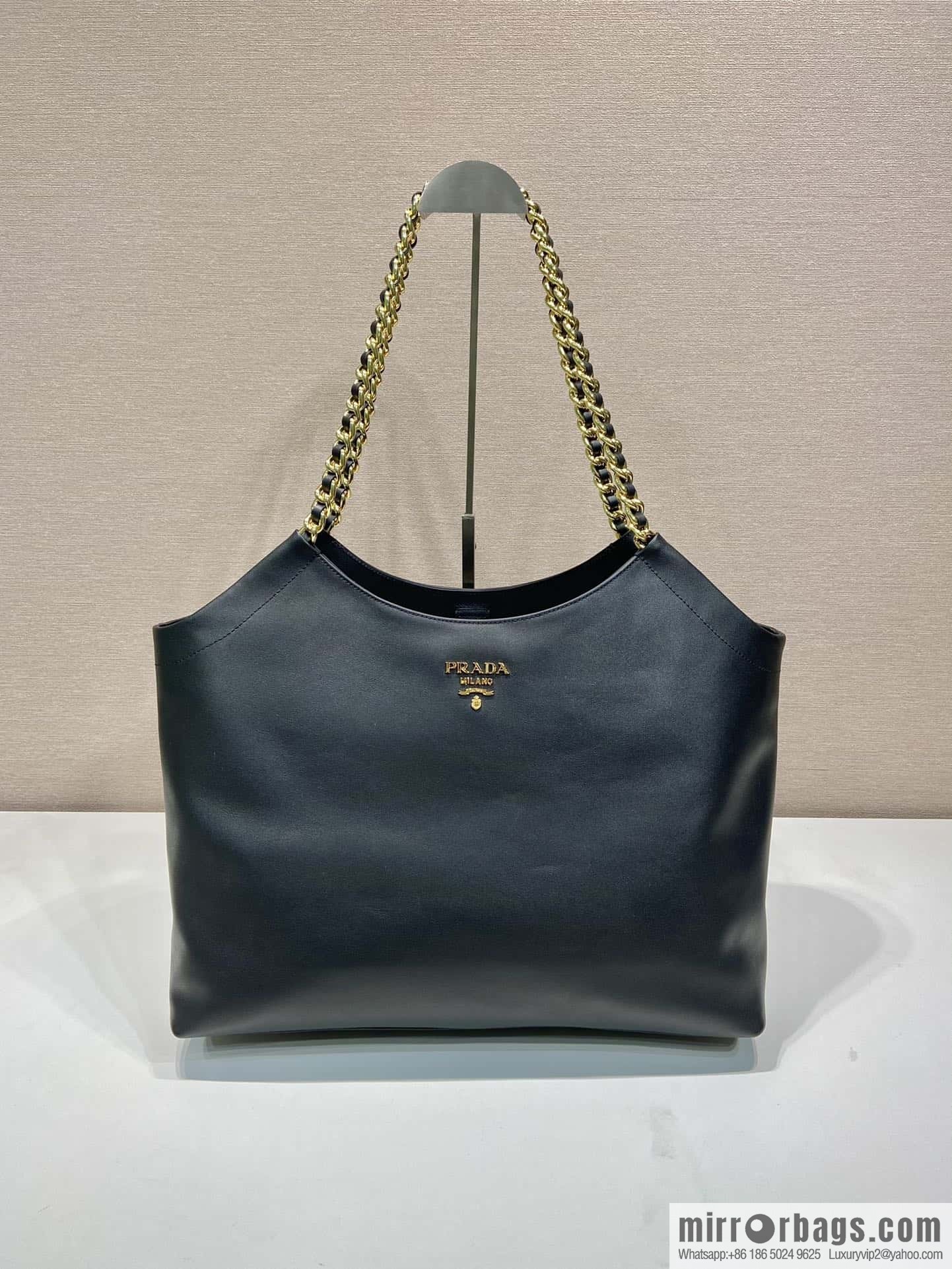 PRADA Prada tote bag 1BA638 gold hardware