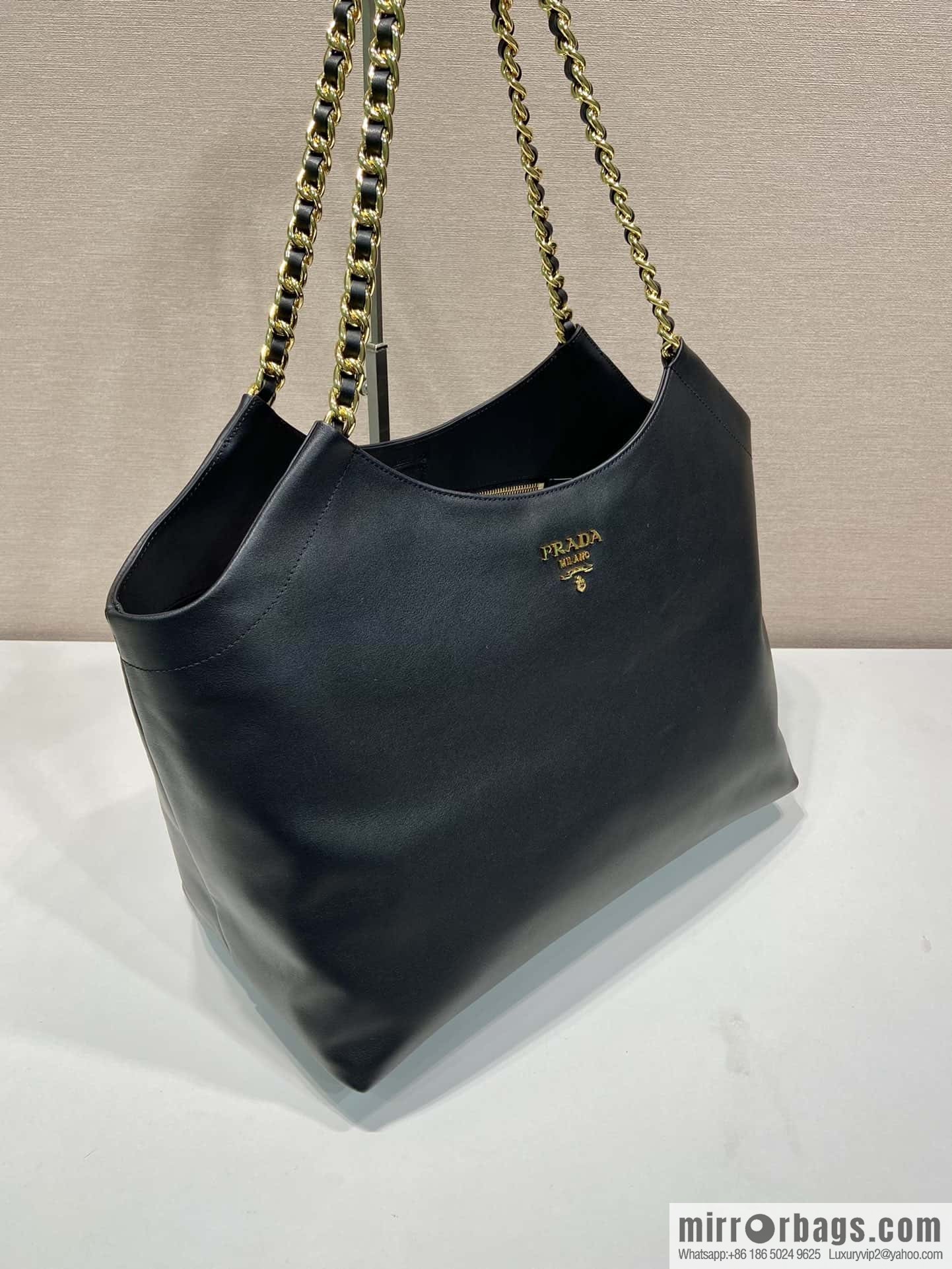 PRADA Prada tote bag 1BA638 gold hardware