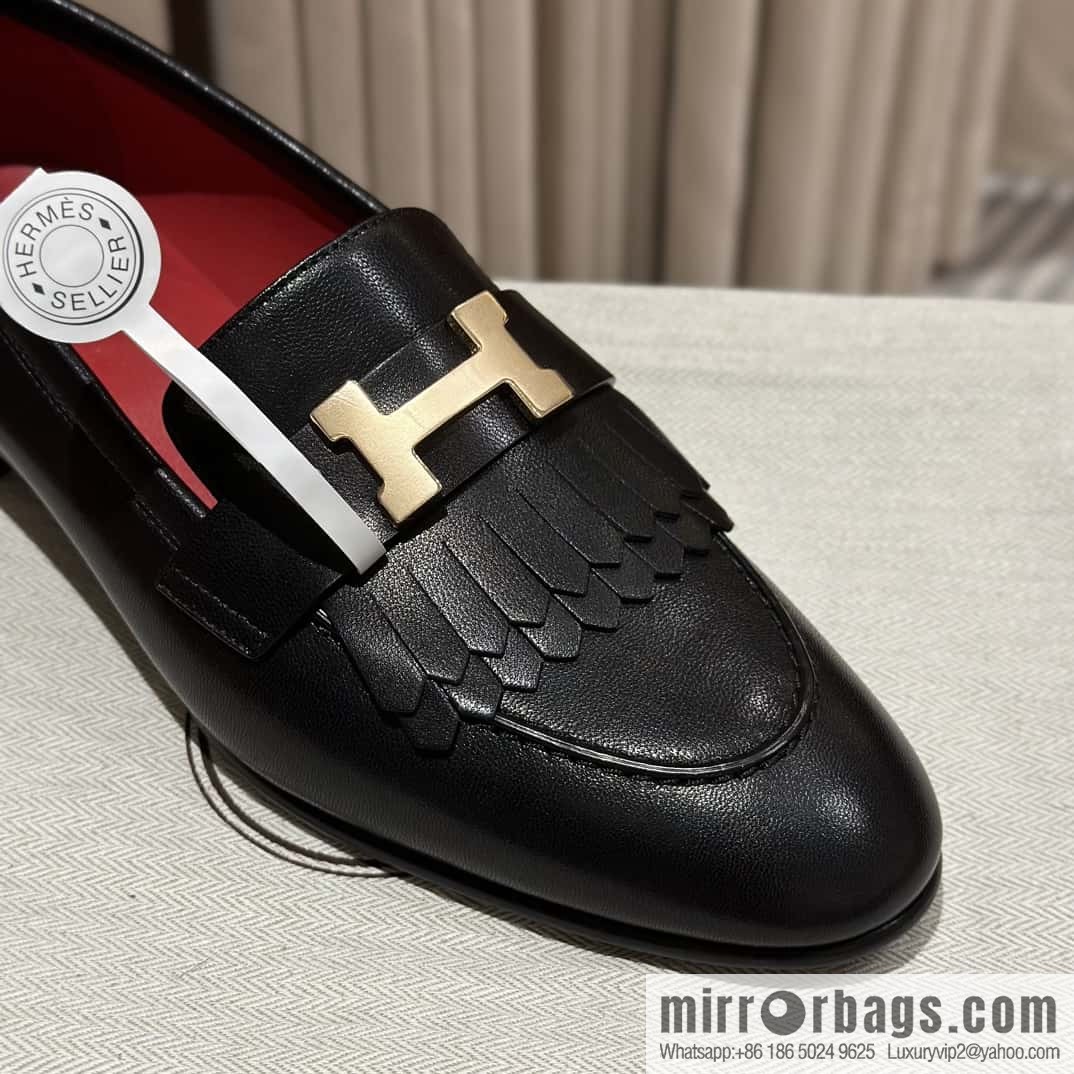Hermès H Classic Loafers