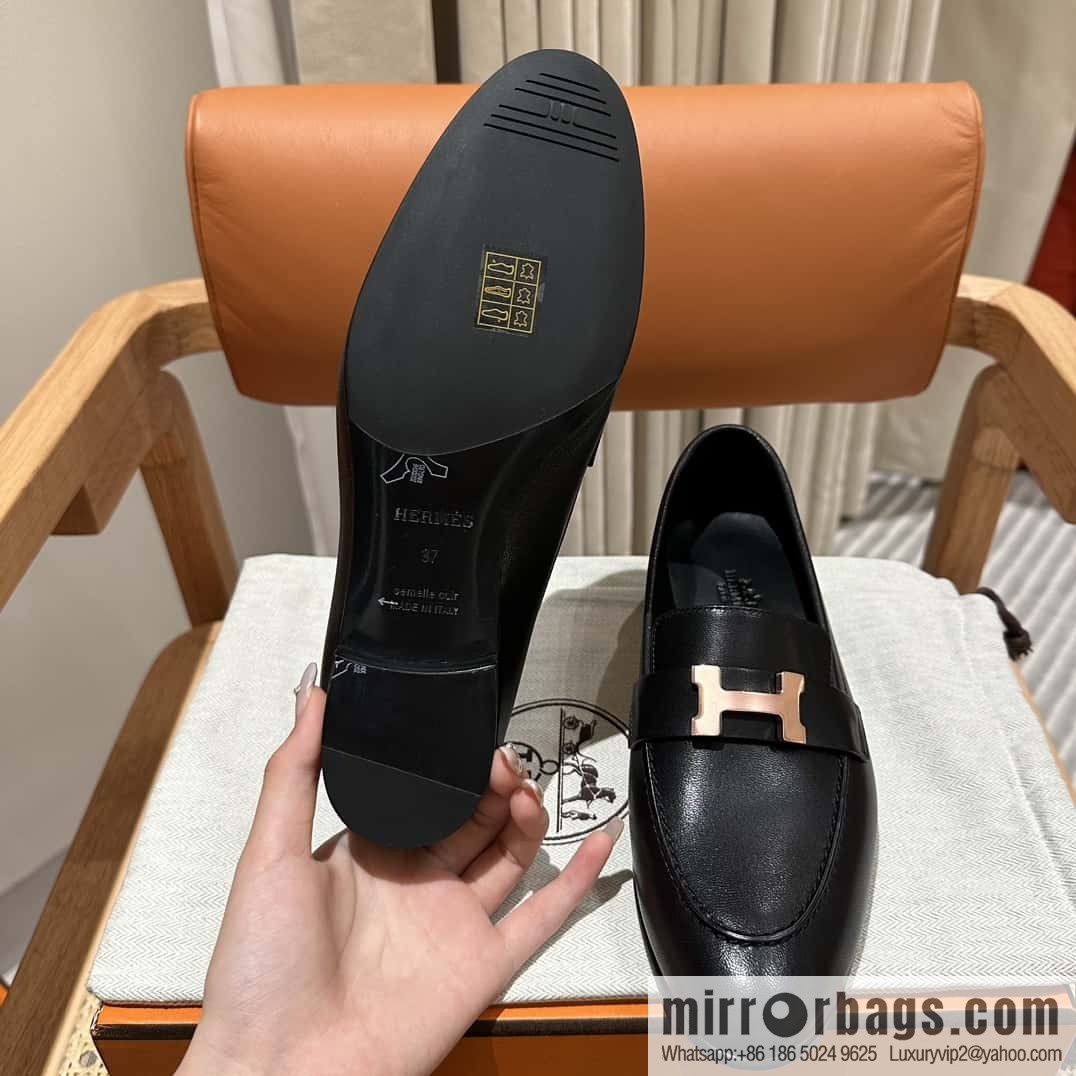 Hermès H Classic Loafers