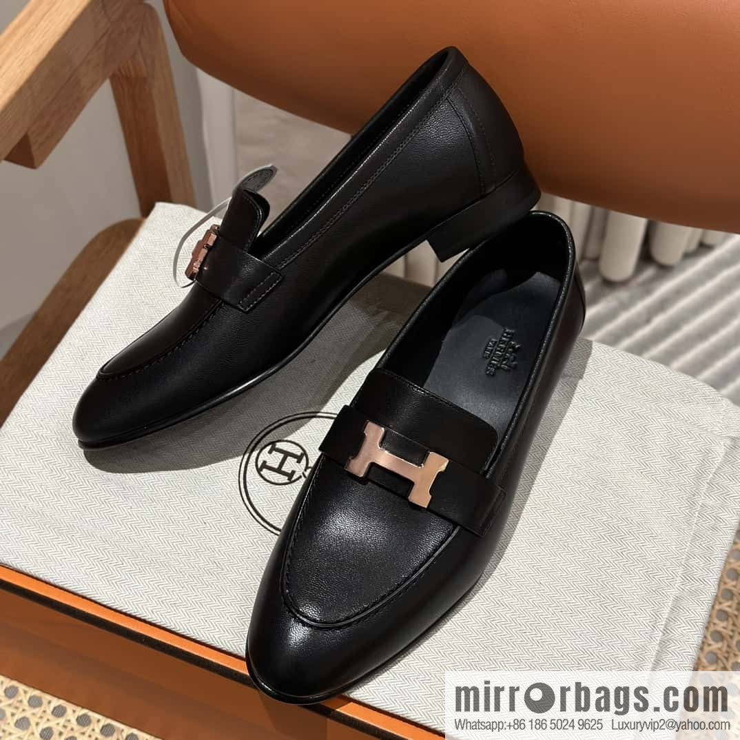 Hermès H Classic Loafers