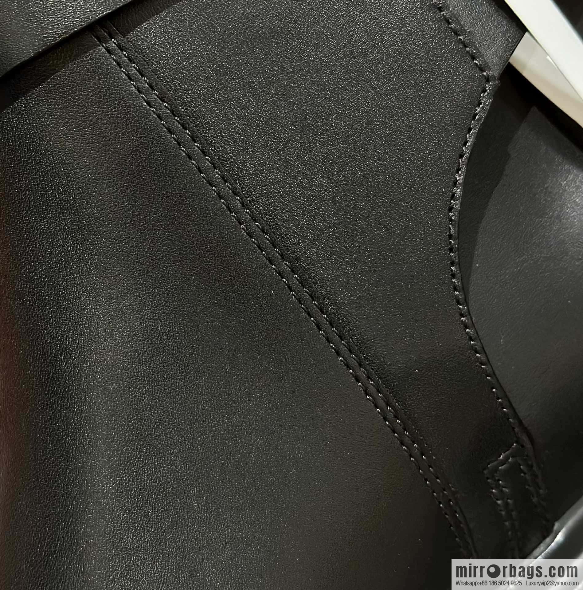 New version of Hermès Kelly platform boots, black