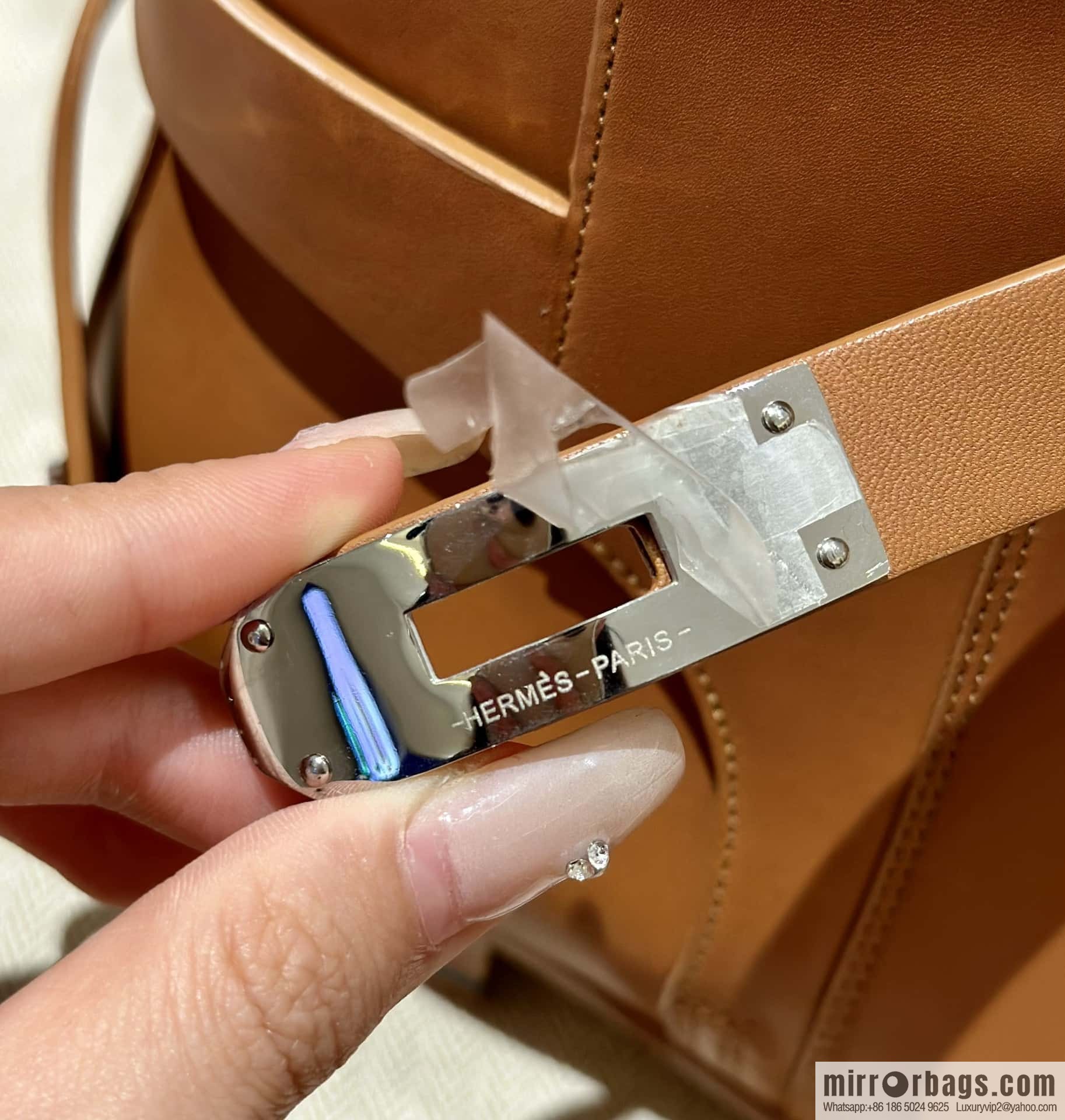 Hermès Kelly Buckle Boots, Brown