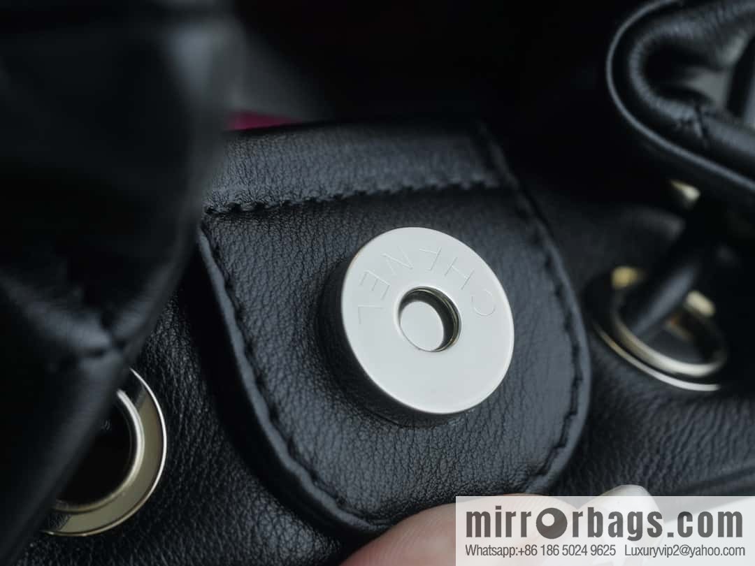 CHANEL B handmade workshop backpack AS4342 black