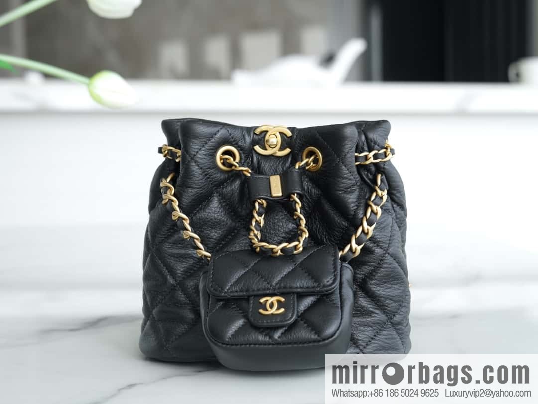 CHANEL Handicraft workshop child and mother backpack AS3947