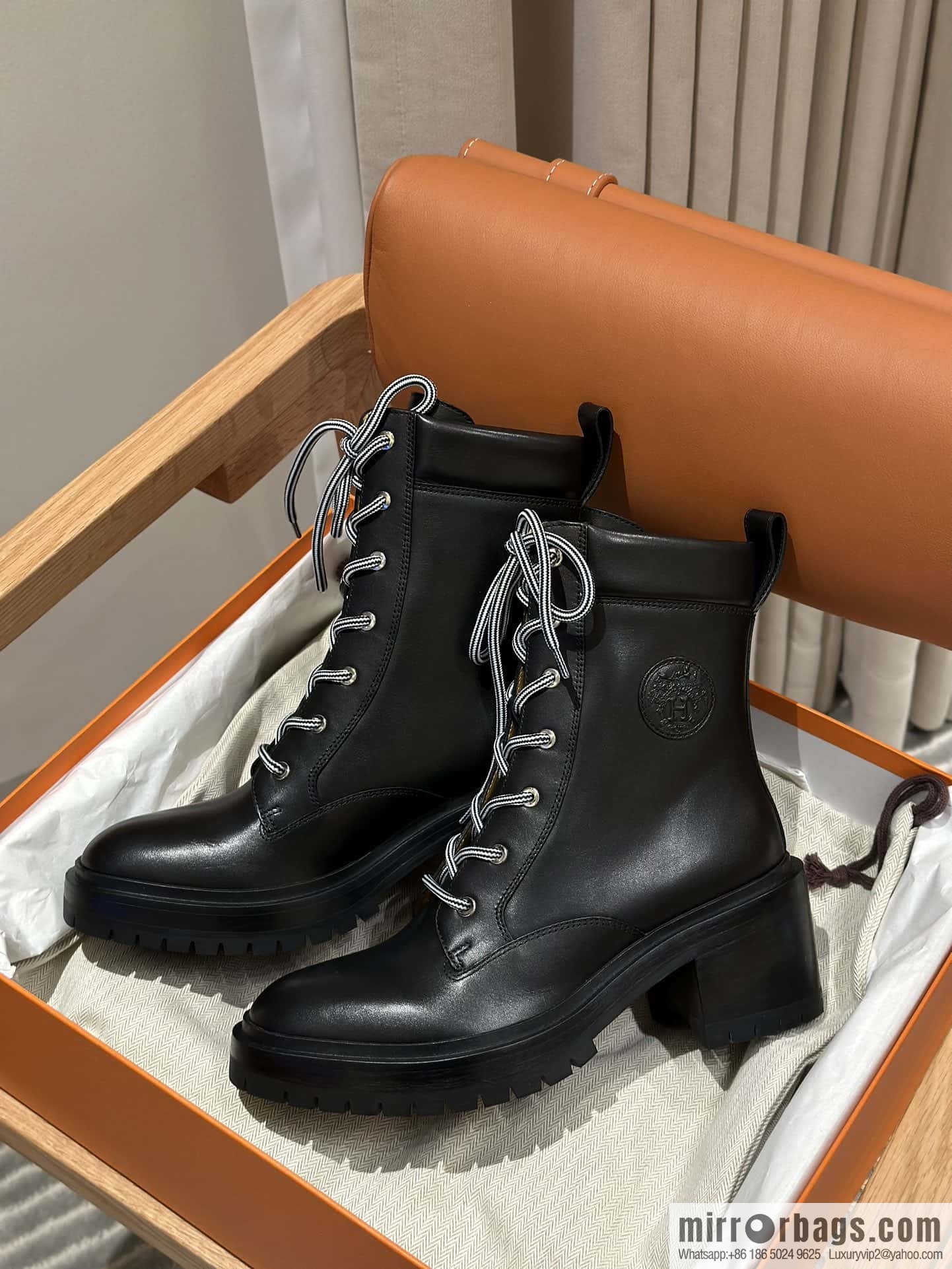 Hermès H's latest autumn and winter models - Martin boots