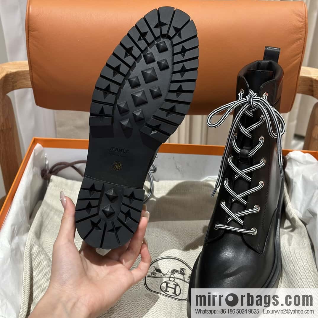 Hermès H's latest autumn and winter models - Martin boots