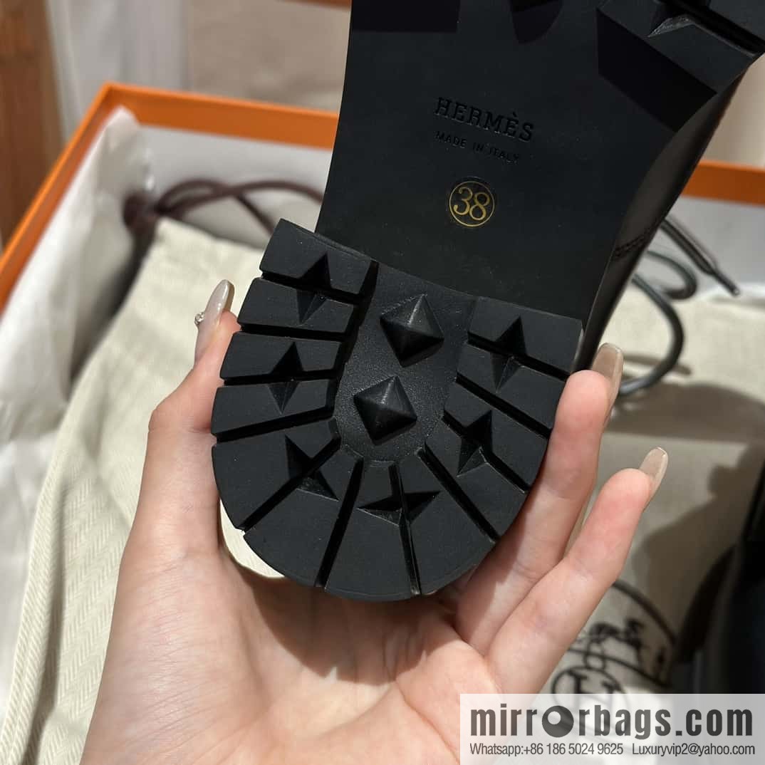 Hermès H's latest autumn and winter models - Martin boots