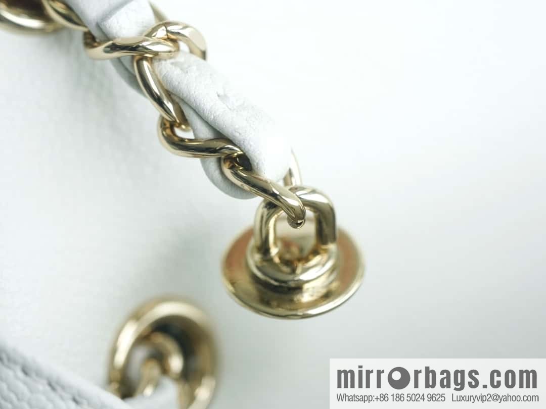 CHANEL 23K new, tank Dumas small shoulder backpack AS4399 white