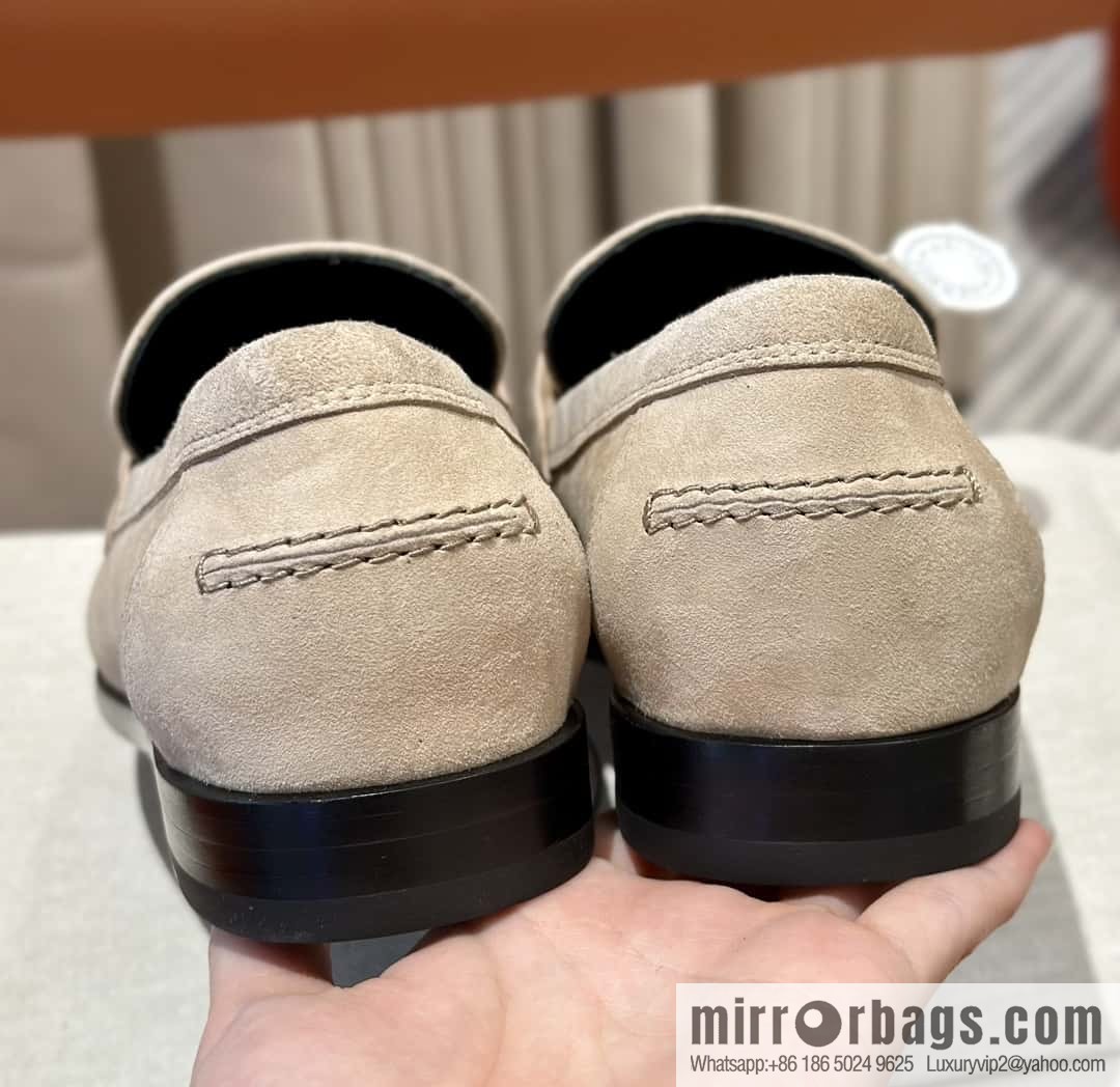 Hermès kelly buckle loafers