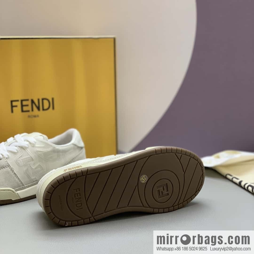 FENDI couple retro sneakers