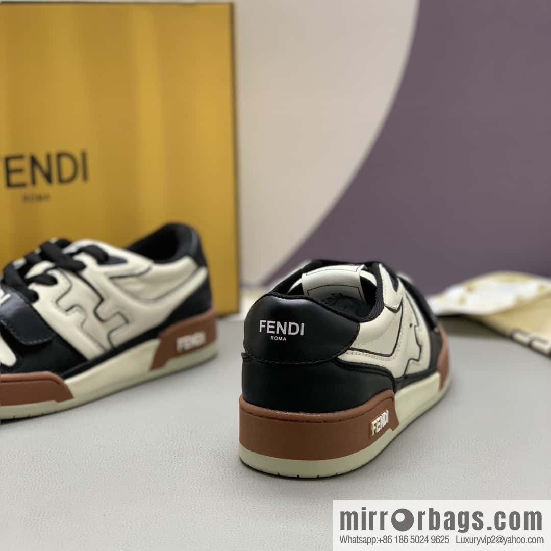 FENDI couple retro sports and leisure shoes