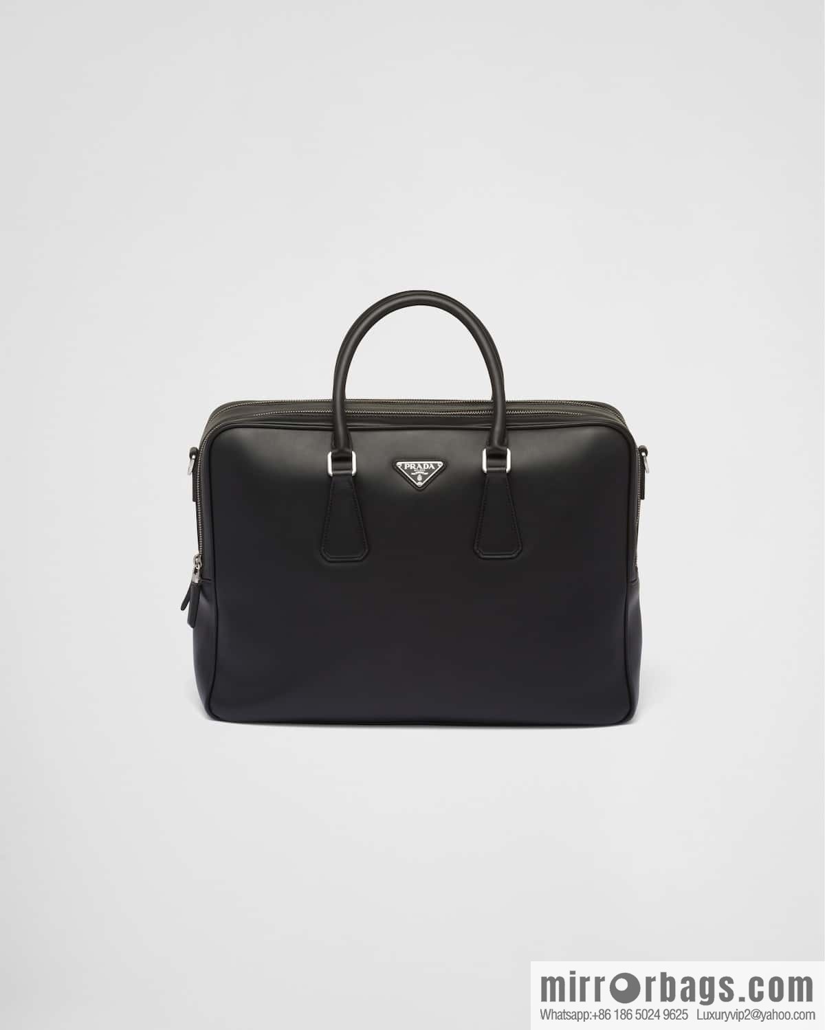 PRADA double briefcase ๐ 2VE025