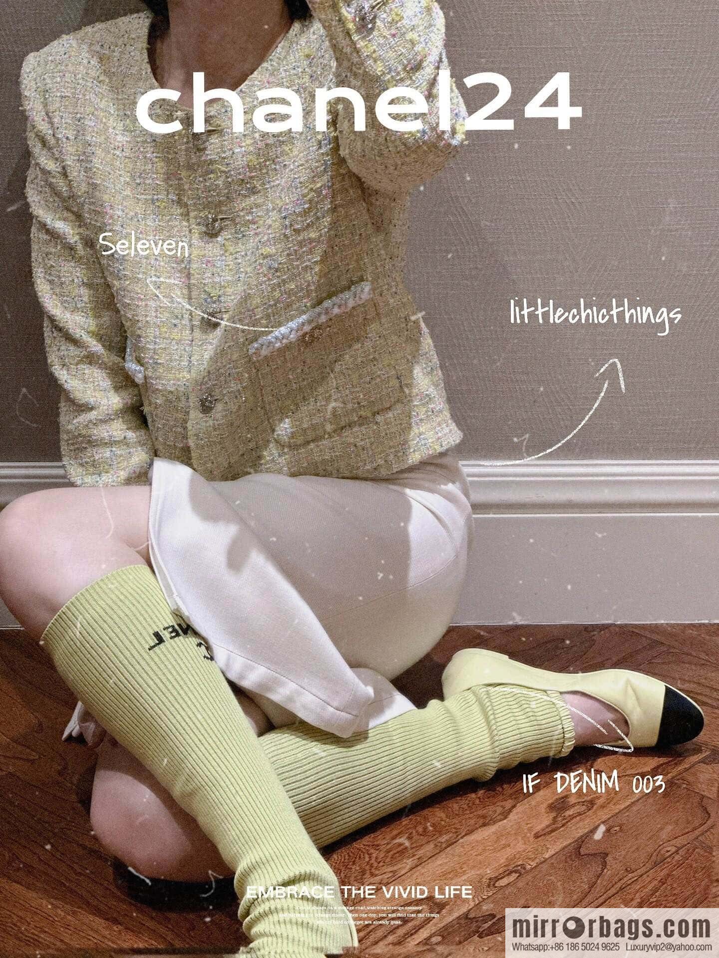 CHANEL Xiaoxiang Early Spring Mary Jane Ballet Shoes