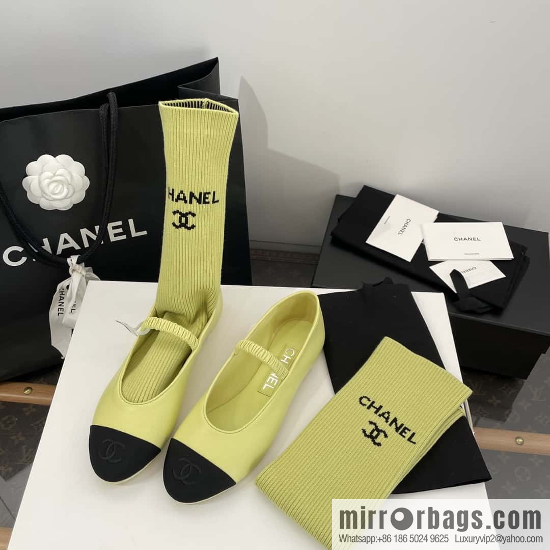 CHANEL Xiaoxiang Early Spring Mary Jane Ballet Shoes